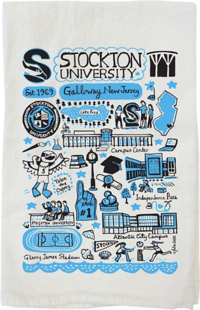 Stockton University Kitchen Towel