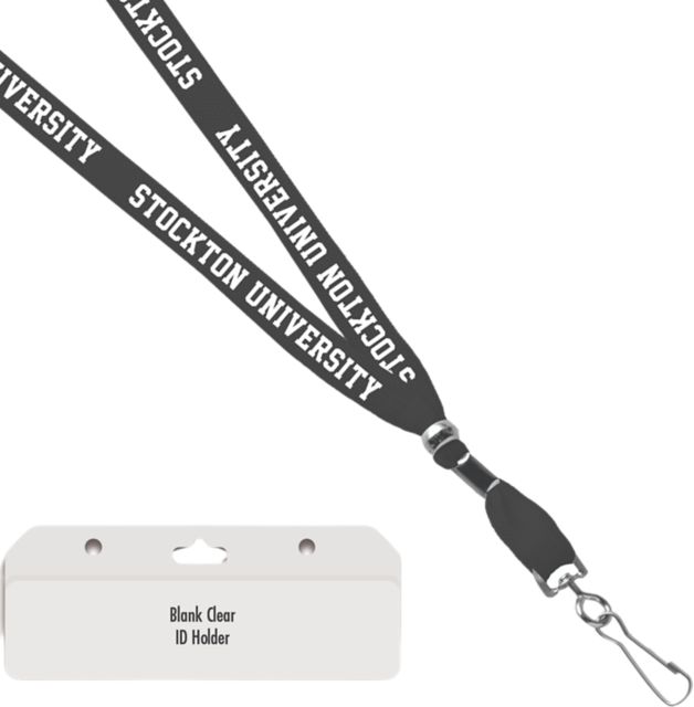 Stockton University Card Dispenser Lanyard