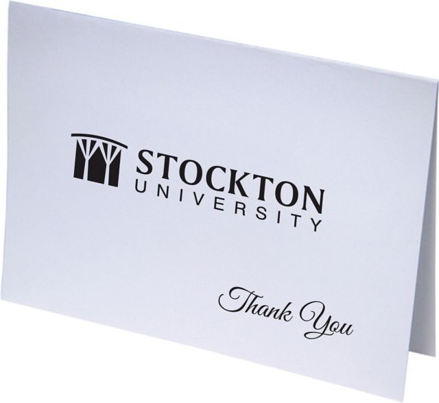 Stockton University Thank You Notevards 10-Pack