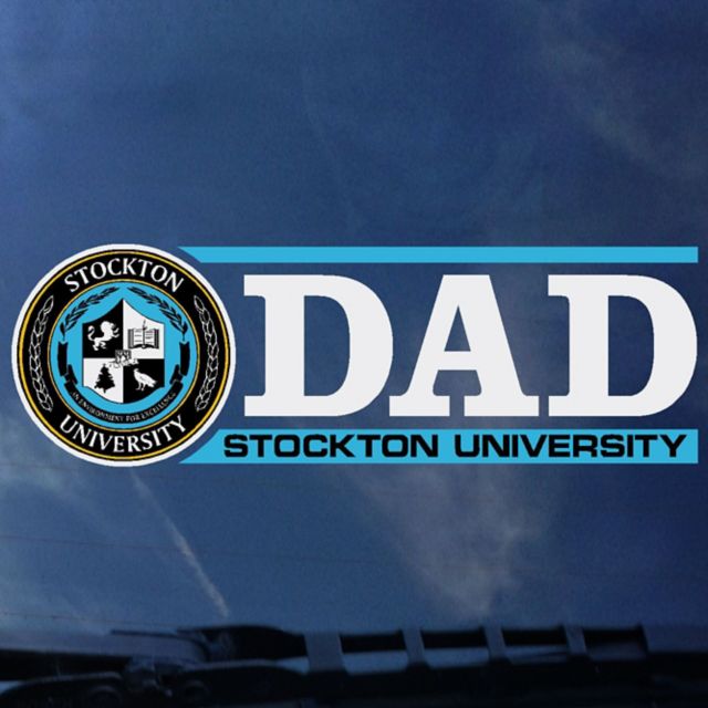 Stockton University Dad Decal