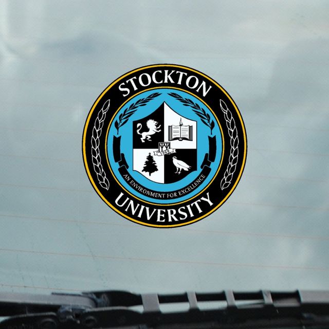 Stockton University Cling Decal