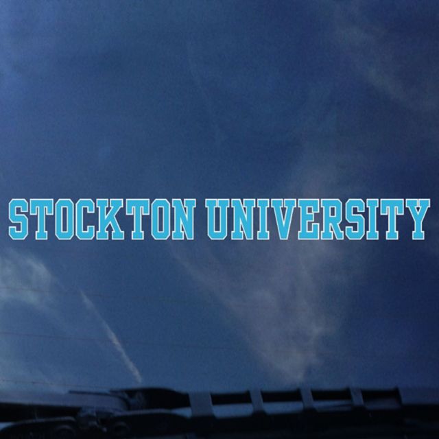 Stockton University Strip Decal