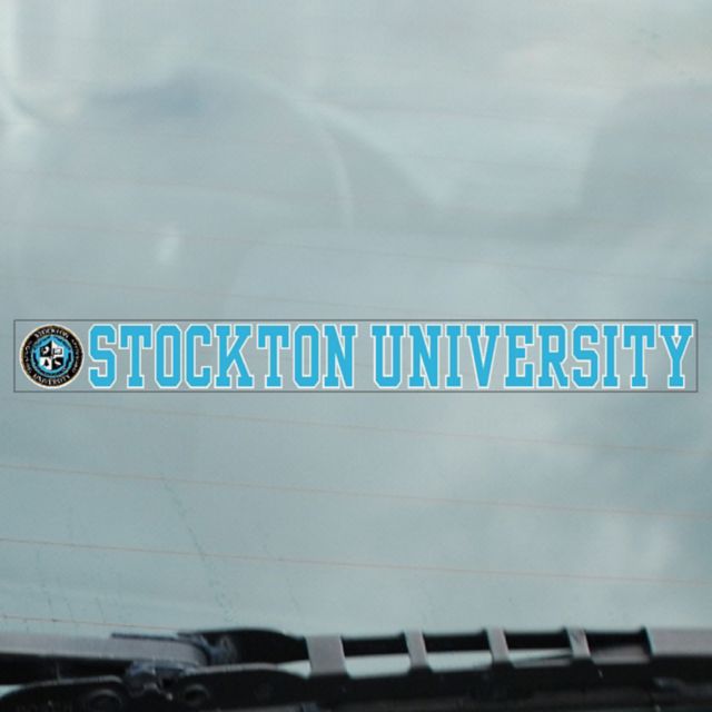 Stockton University Strip Decal