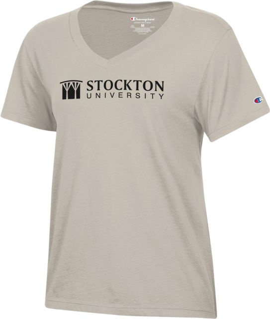 Stockton University Women's V-Neck Short Sleeve T-Shirt