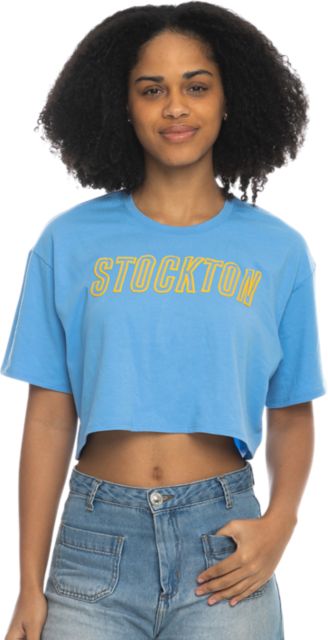 Stockton University Women's Crop Short Sleeve T-Shirt