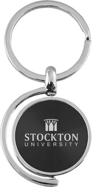 Stockton University Spinner Key Tag