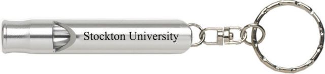 Stockton University Whistle Keychain