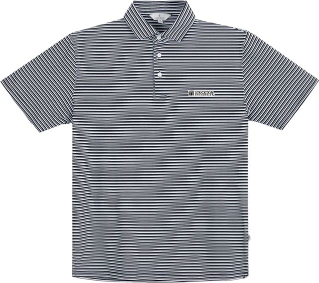 Stockton University Stripe Performance Polo