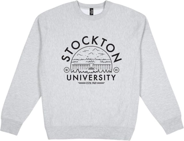 Stockton University Premium Heavyweight Pullover Fleece Crewneck - ONLINE ONLY