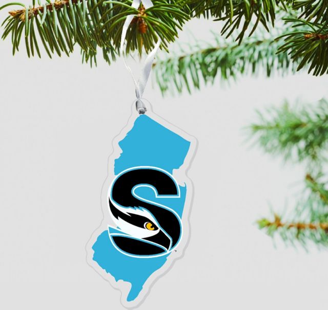 Stockton University Ospreys 3" x 4" Ornament