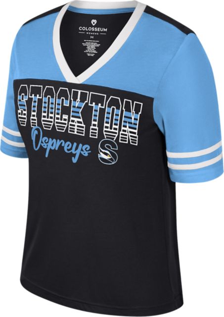 Stockton University Ospreys V-Neck Short Sleeve T-Shirt
