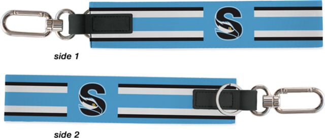 Stockton University Carabiner Strap Keychain