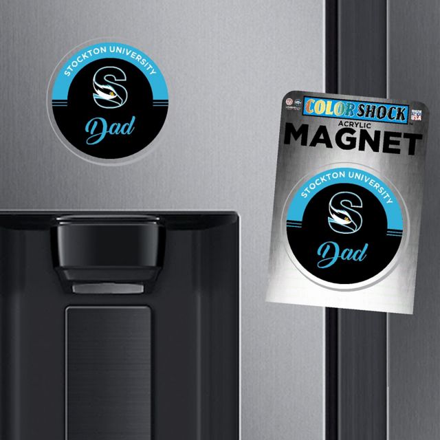 Stockton University 7" Dad Magnet
