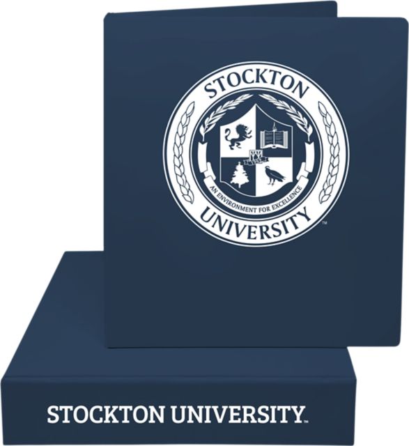Stockton University 2'' Vinyl Binder