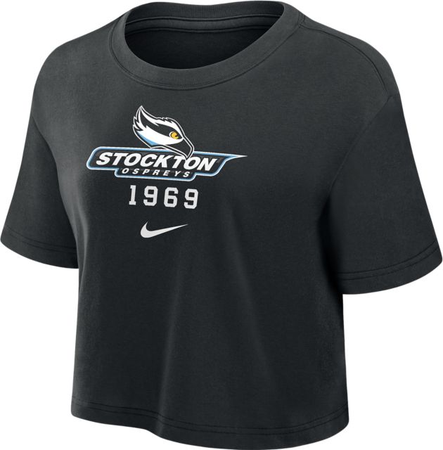 Stockton University Women's Cropped Short Sleeve T-Shirt