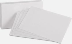 Oxford Plain Index Cards 4 X 6