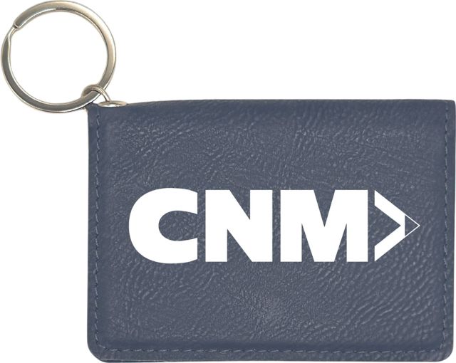 Central New Mexico Community College Leather ID Holder