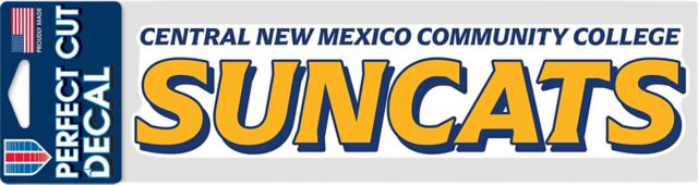 Central New Mexico Community College 3'' x 10'' Perfect Cut Decal