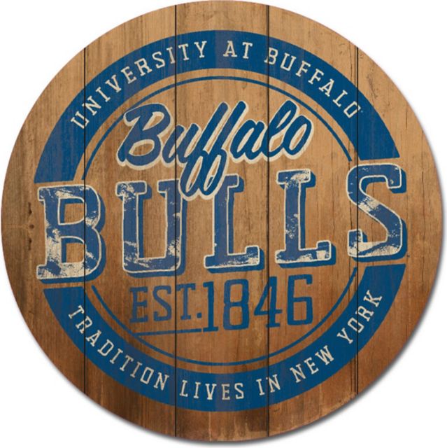 University at Buffalo Barrel Top Wall Mount 26''x26'' - ONLINE ONLY