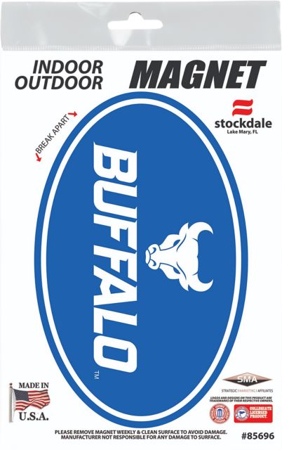 University at Buffalo Bulls 3.5 x 5 Oval Magnet