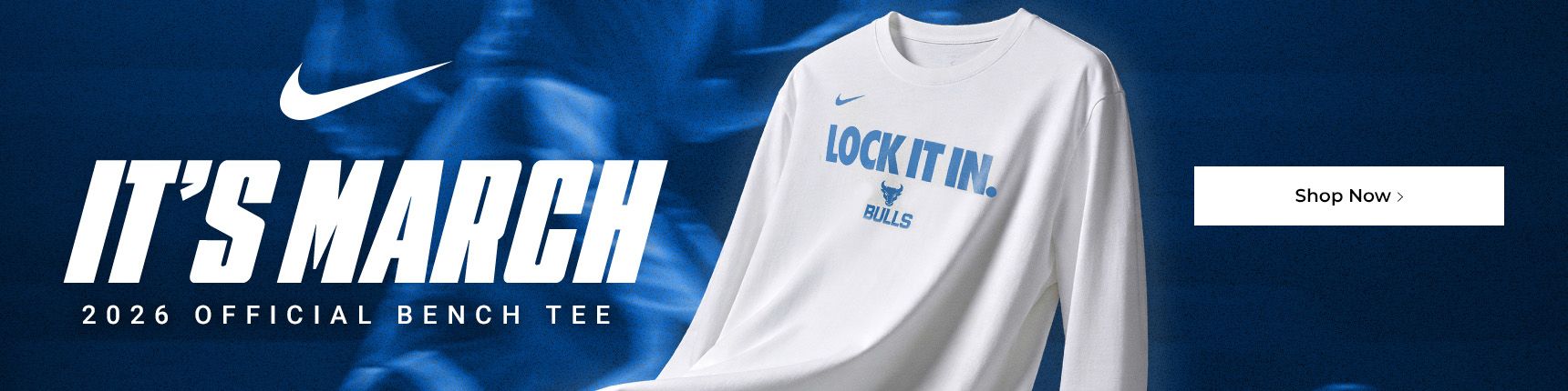 It's March. 2026 official bench tee.