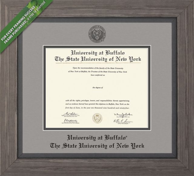 Framing Success Greystone 8.5 X 11 Diploma With Double Mat - ONLINE ONLY