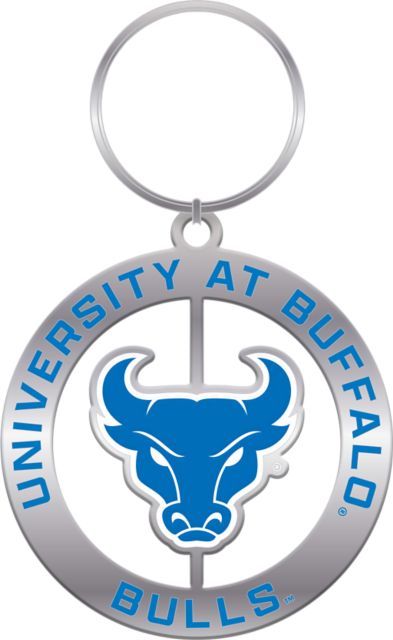 University at Buffalo Bulls Spinner Keychain