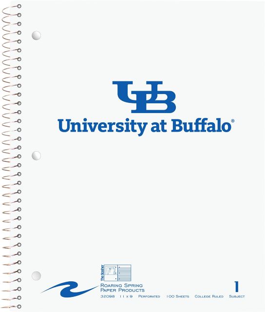 University at Buffalo Notebook 100-Sheet