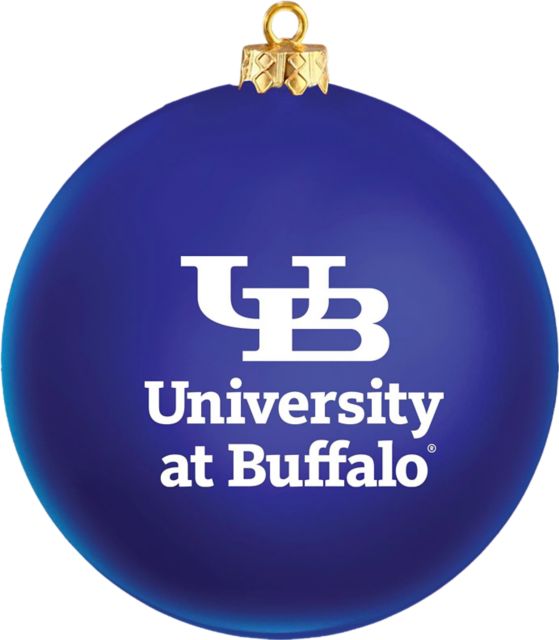 University at Buffalo Shatterproof Round Ornament