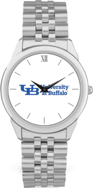 CSI Men's Silver Rolled Link Withristwithatch (Gift Box) With Colored Medallion - ONLINE ONLY