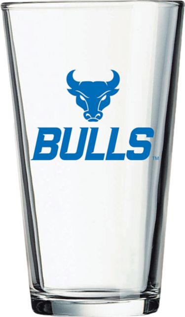University at Buffalo Bulls 16 oz. Glass