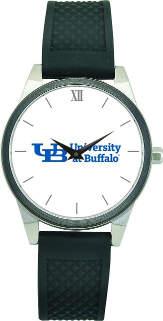 CSI Women's Wristwatch (Gift Boxed) With Black Silicone Strap And Color Medallion. - ONLINE ONLY