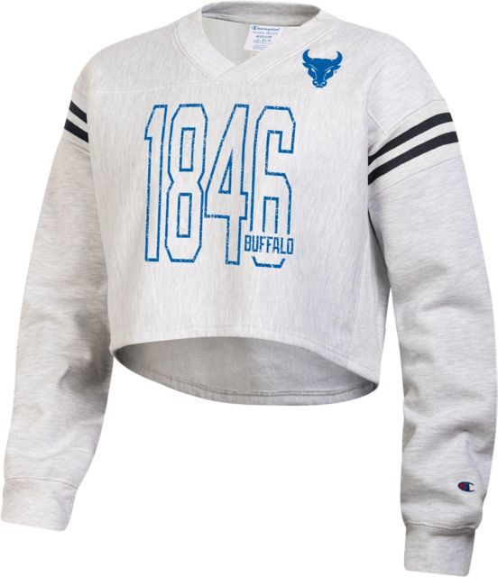 University at Buffalo Women's Crop Crewneck Sweatshirt