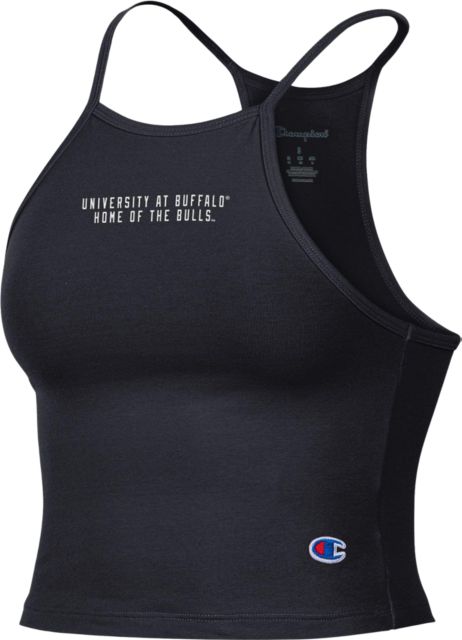 University at Buffalo Women's Bulls Cropped Halter Top