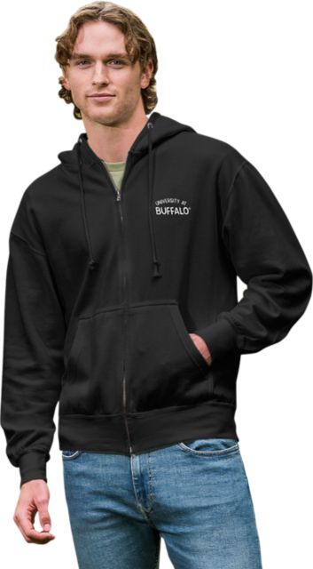 University at Buffalo Bulls Full Zip Hooded Sweatshirt