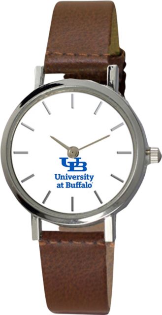 University at Buffalo 28 mm Ladies Leather Watch