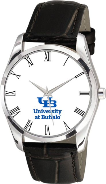 University at Buffalo 36mm Men's Leather Watch