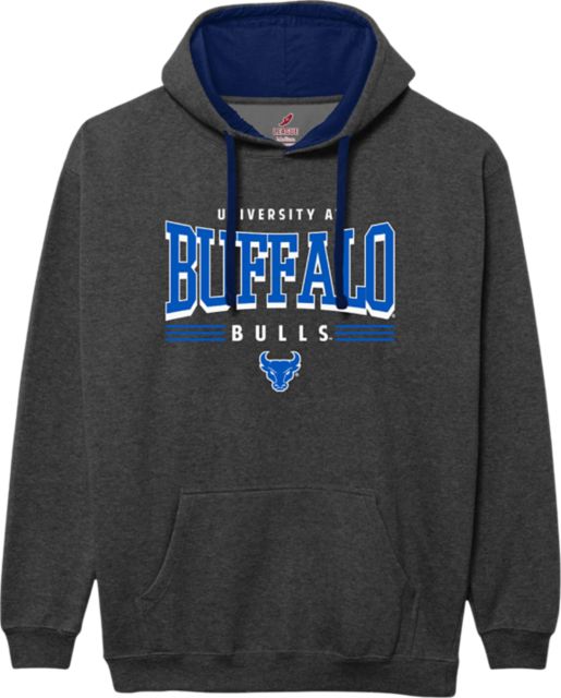 University at Buffalo Bulls Colorblock Hooded Sweatshirt
