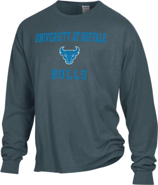 University at Buffalo Garment Dyed Long Sleeve Tee - ONLINE ONLY
