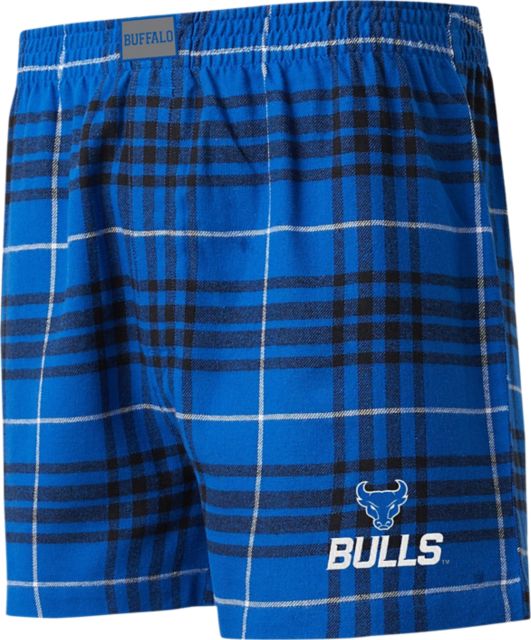 University at Buffalo Bulls Flannel Boxer Shorts