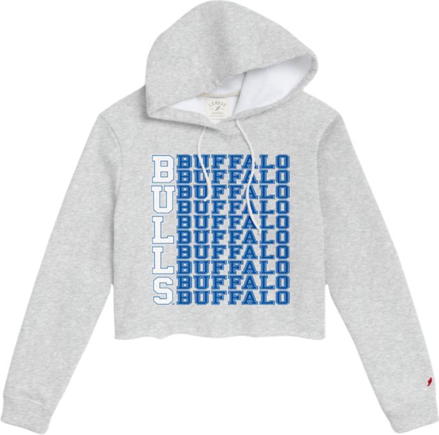 University at Buffalo Women's 1636 Cropped Hooded Sweatshirt - ONLINE ONLY