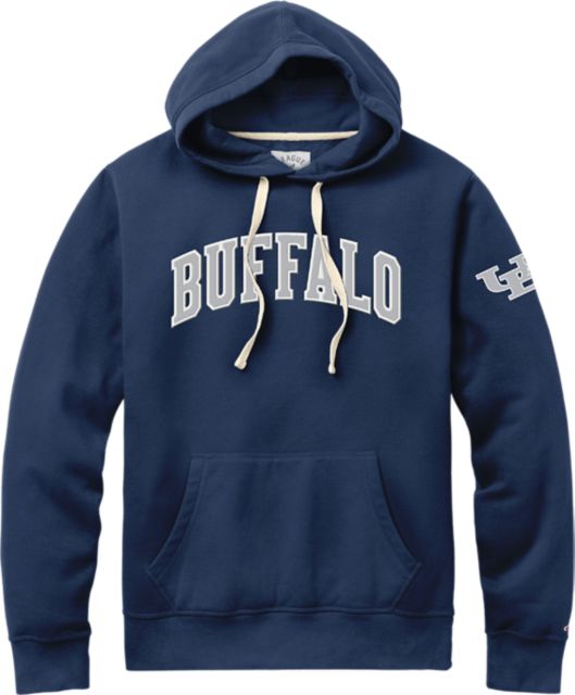 Champion UB Bulls, University at Buffalo Football Hoodie NCAA Blue X-Large / Blue