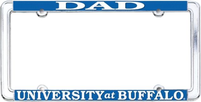 University at Buffalo Dad License Plate Frame