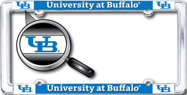 University at Buffalo Thin Dome License Plate Frame