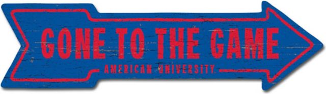 American University Wall Mount Arrow 6.5x24 - ONLINE ONLY