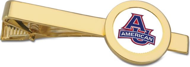 CSI Gold Tie Bar With Colored Medallian - ONLINE ONLY