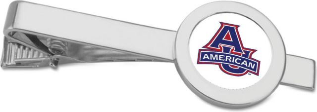 CSI Silver Tie Bar With Colored Medallian - ONLINE ONLY