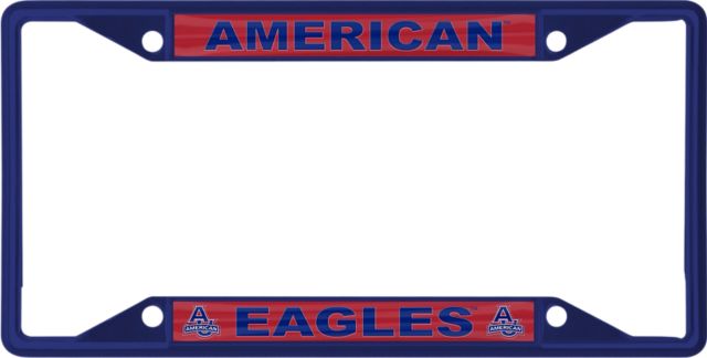 American University Eagles License Plate Frame