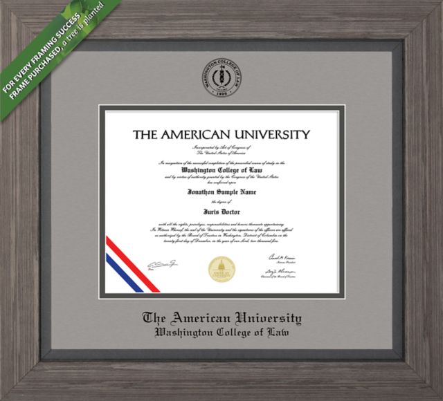 Greystone 14 x 17 Diploma with Double mat - Law  - ONLINE ONLY