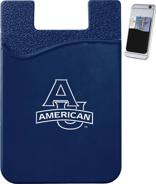 American University Silicone Card Wallet